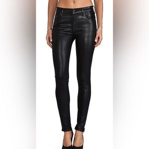 Citizens of Humanity Rocket Skinny Black coated jean